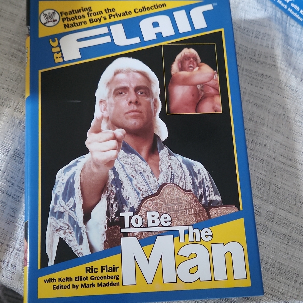 Ric Flair 'To Be The Man' Book